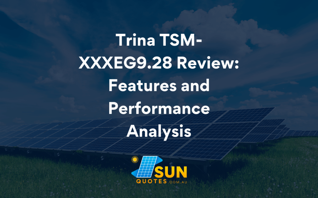 Trina TSM-XXXEG9.28 Review: Features and Performance Analysis