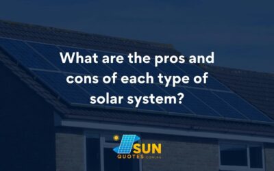 What are the pros and cons of each type of solar system?