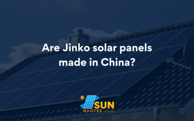 Are Jinko solar panels made in China?