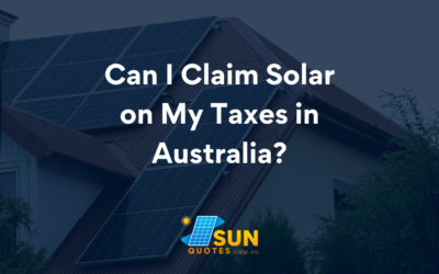 Can I Claim Solar on My Taxes in Australia?