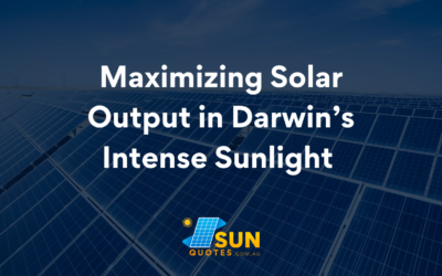 Maximizing Solar Output in Darwin’s Intense Sunlight
