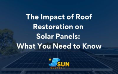 The Impact of Roof Restoration on Solar Panels: What You Need to Know