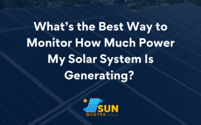 What’s the Best Way to Monitor How Much Power My Solar System Is Generating?