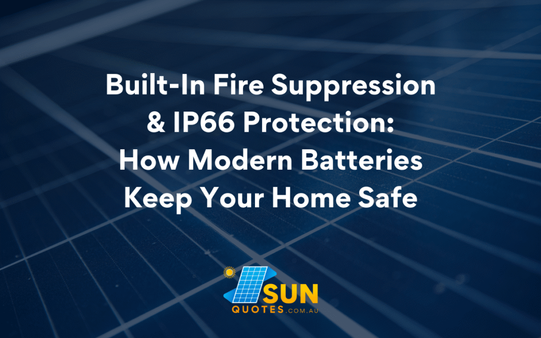 Built-In Fire Suppression & IP66 Protection: How Modern Batteries Keep Your Home Safe