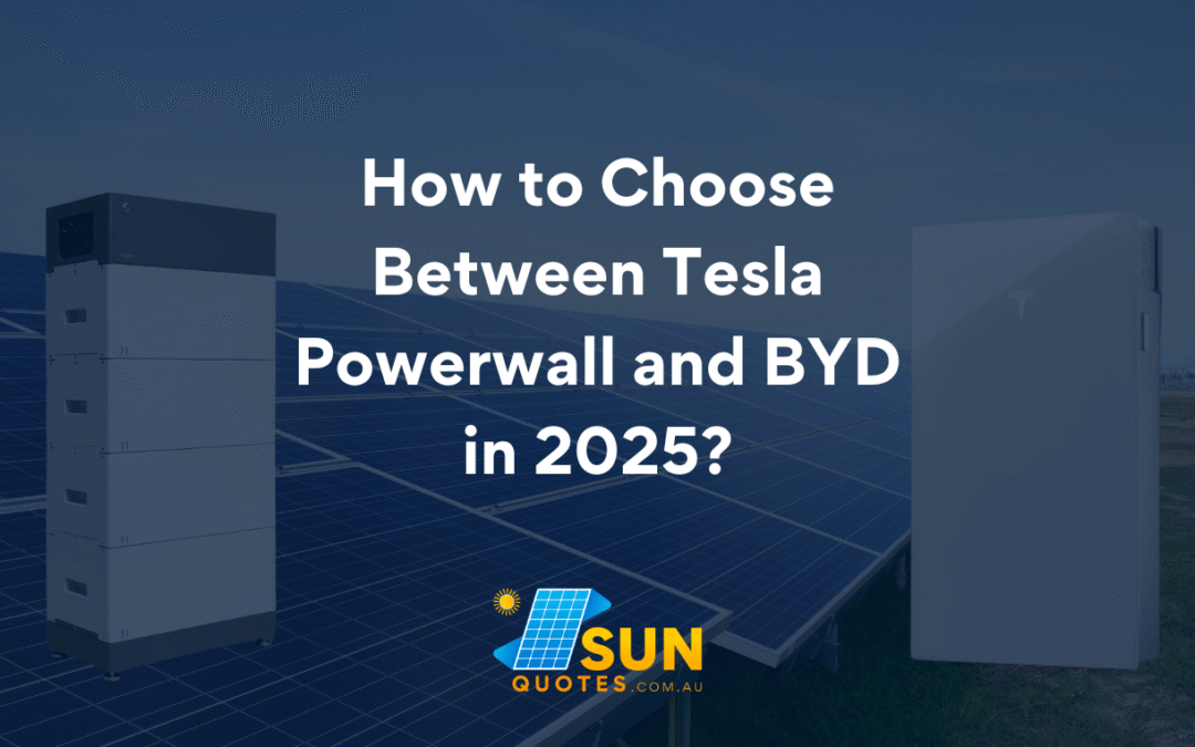How to Choose Between Tesla Powerwall and BYD in 2025?