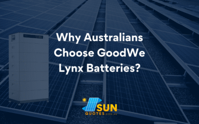 Why Australians Choose GoodWe Lynx Batteries?