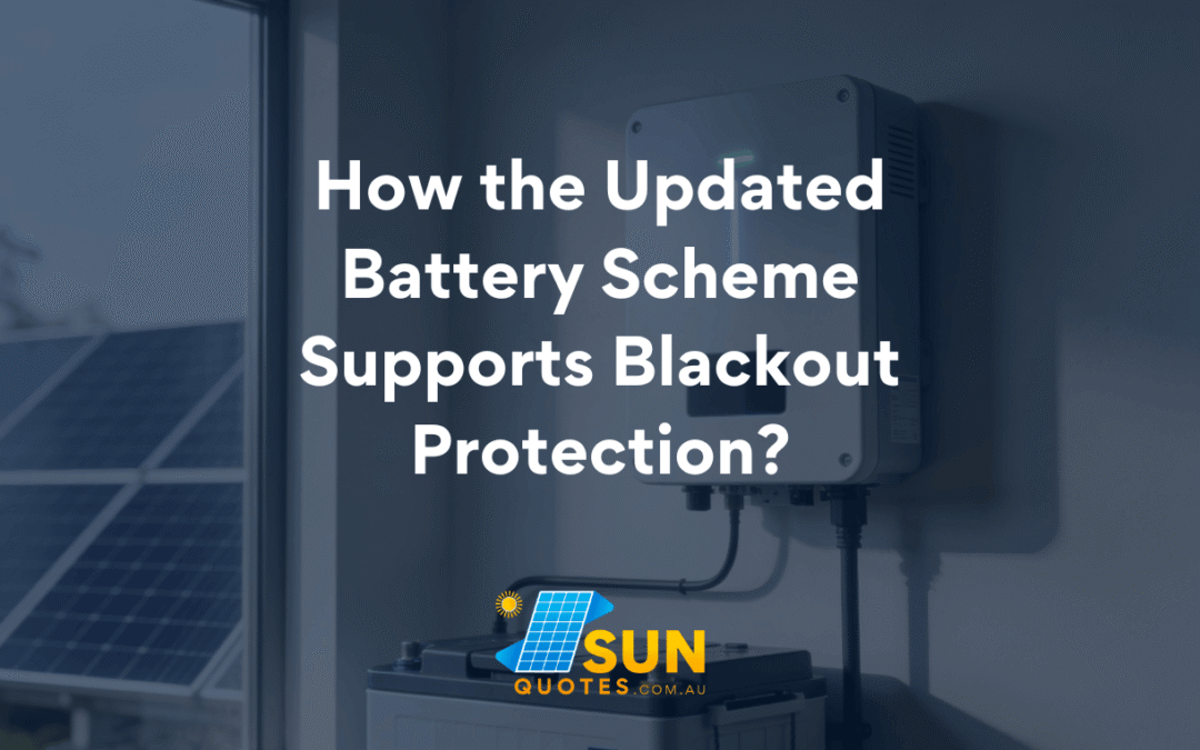 How the Updated Battery Scheme Supports Blackout Protection?