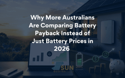 Why More Australians Are Comparing Battery Payback Instead of Just Battery Prices in 2026?