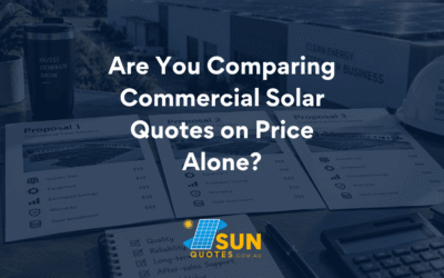 Are You Comparing Commercial Solar Quotes on Price Alone?