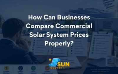 How Can Businesses CompareCommercial Solar System Prices Properly?